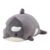 Livheart Mascot Marshmallow Aquamie Killer Whale 11cm Fluffy Plush Toy (approx. Long) 98206-73