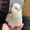 Flauschiger Kawaii Schlüsselanhänger Lama Alpaka Schlüsselanhänger Plüschtier Stoffanhänger Auto Dekoration Tasche Anhänger Entzückende Echte Wolle Fell Schlüsselanhänger