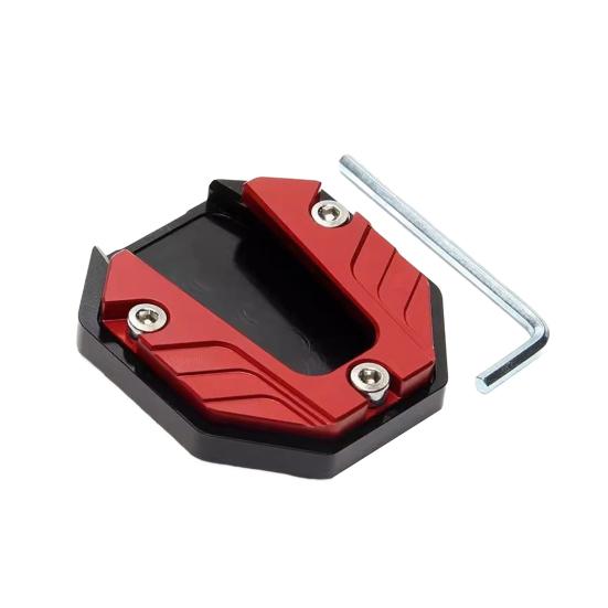 Extensie Cârlig Bicicletă Suport Lateral Motocicletă Pad Aliaj Aluminiu Bază Mărită pentru Trotinete Electrice Accesoriu Portabil Sigur pentru Parcare Motocicletă