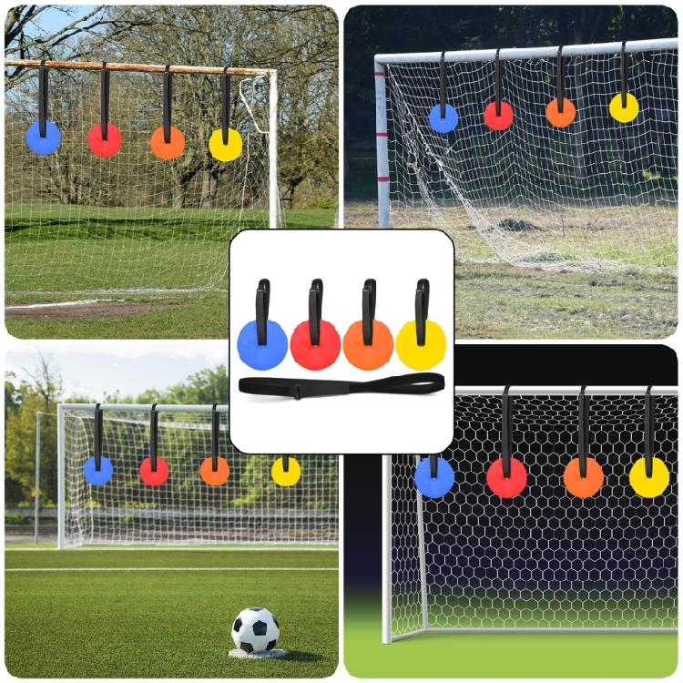 Soccer Goal Targets Adjustable Flexible Football Training Disc Football Training Targets Plate Practice Tool Easy To Use