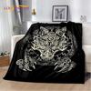 Viking Norse Mythology God Loki Soft Plush Blanket,Flannel Blanket Throw Blanket for Living Room Bedroom Bed Sofa Office Cover