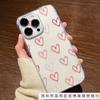 Korean Ins Love for iPhoneXR Apple 11/12/13/14/15/16 ProMax Mobile Phone Case