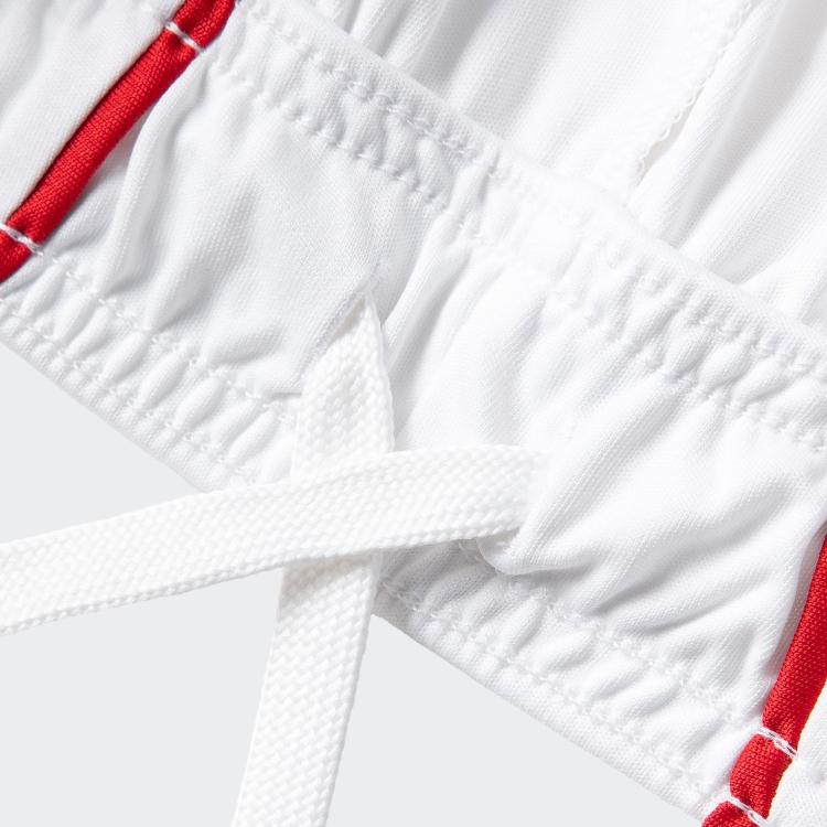 adidas Arsenal Aeroready SS25 Home Comfortable Soft Quick-Dry Football Shorts Kids Shorts White Light-Scarlet JI9528