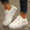 Sneakers Women Plus Size 36-43 Shoes for Women Spring Autumn Women Lace Up Comfortable Flats Platform Shoes Zapatos De Mujer