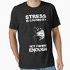 Funny Unique Fishing FisherUnisex Designed and Sold by Boujidi Vintage Washed Streetwear Homme Top For Everyday Wear Slightly