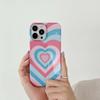 Surround Love Glänzend Buntes Herz Regenbogen PC Hartschutz Hochwertige Ins Telefonhülle für iPhone 13 Pro Max X Xr Xsmax 11 12