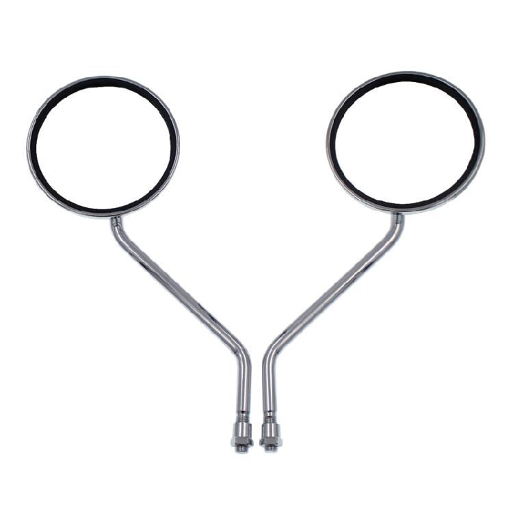 Universal Bicycle Motorcycle Rearview Mirror Adjustable Round Rear View Mirror