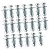 20pcs Jack Nuts Studs Tool Long Short Thin Drywall Nut Hollow Car M5 M6 Fasteners Screw Petal Nut Expansion Sheet