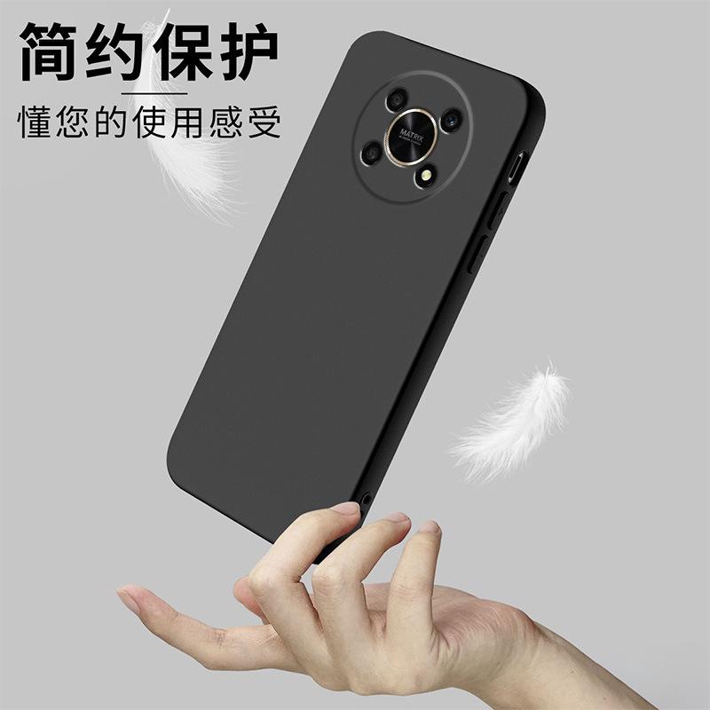 Applicable To Honor X11 Mobile Phone Case Honor Protective Case Liquid Soft Silicone All-inclusive Anti-drop Male and Female Shell