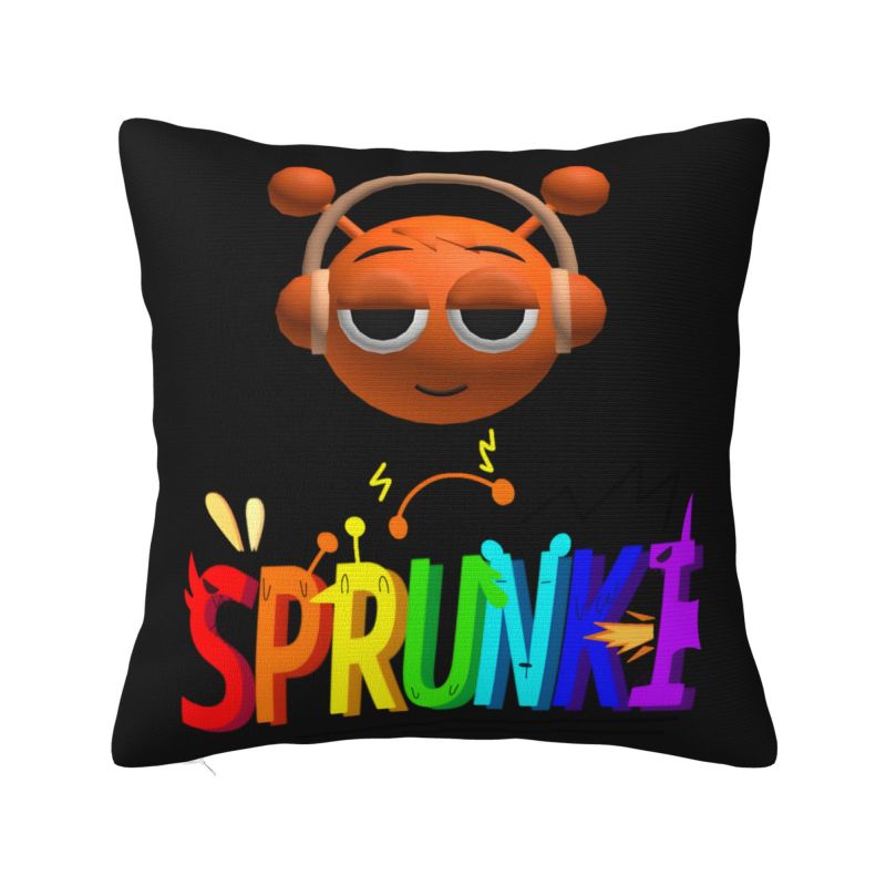 Incredibox Sprunkis Pillow Case xcm Decorative Modern Cushion Cover Square Pillowcase