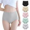 Velaci Seamless Deep No 5A and Refreshing Flatters Your Scallop Solid Seamless Underwear Set A and Women's Panties, Fit, 5-Pack [-5°C Comfort, Lines,