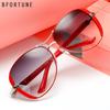 BFORTUNE Design femmes luxe rond polarisé lunettes de soleil dames mode tendance lunettes de soleil UV400 Pro