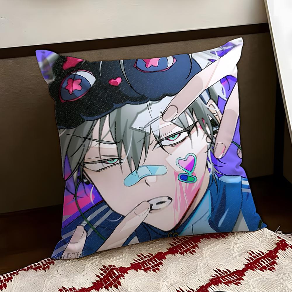 Alien Anime SStage Cushion Cover Reversible Soft Durable Pillow Cover Home Car MultiScene Use for Daily Comfort