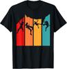 Retro Boulder Climbing T-Shirt for Sport and Outdoor Enthusiasts