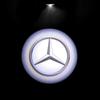 Hot W204 2025 Hot New 2pcs Car Door Welcome Light Logo Emblem For Mercedes Benz A C E GLC GLA GLE GLB Class W177 W205 W212 W213 FJ1