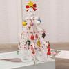 Tree Tabletop Tabletop Wooden Toy Decoration Ornament Figurine Decoration Decoration (White)