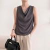 New Arrivals Open Run Women Charru Loose Fit Chiffon Sleeveless Simple Blouse