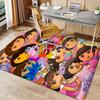 D-Doras The Explorer Printed Absorbent Washable Carpet, Non-Slip Bathroom Mats, Kitchen Rugs, Yoga Mat,Living Room Entrance, Camping Picnic Rugs
