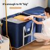 Oxford Cloth Storage Bags, Large Moving Bags for Clothes, Quilts, and Bedding, Waterproof Travel Storage Bag with Handles