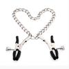 Adjustable Metal Nipple Clamps & Rings-BDSM Adult Sex Toys for Women & Couples Breast Stimulation & Bondage Play