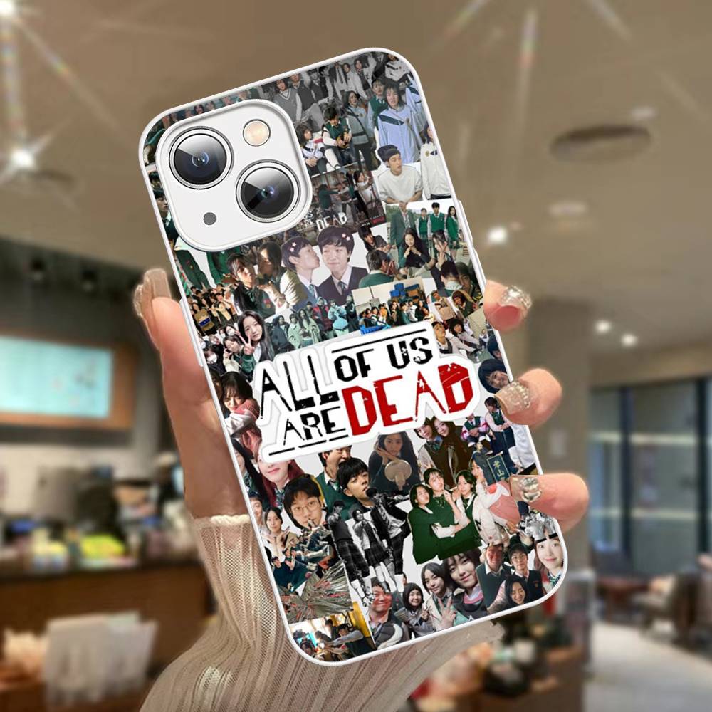 Horror-TV All Of Us Are Dead Gehärtetes Glas Für Iphone 14 13 12 11 Pro Mini XS MAX 14Plus X XS XR Fundas