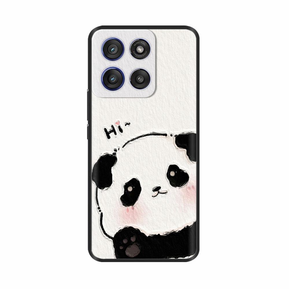 Hoesje voor Motorola Moto Edge 60 Fusion Edge 60 Stylus Pro Creatieve Patronen Zacht Slank TPU Siliconen Achterkant Schokbestendig Fundas