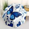 1pc Butterfly Floral Automatic Open/close Folding Compact Umbrella, 8-Rib Sturdy Canopy, Lightweight Portable, Everyday Use, Gift, Outdoor Umbrella, T