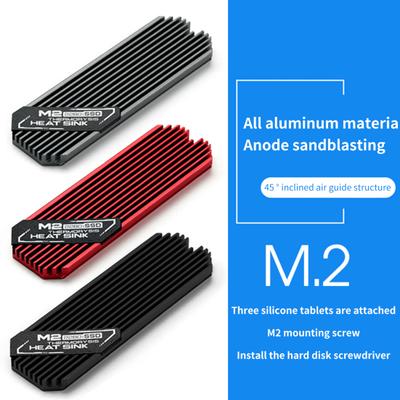 SSD Heat Sink Ultra-thin Professional Cooling Thermal State Hard Disk Aluminum Solid Pad for M.2