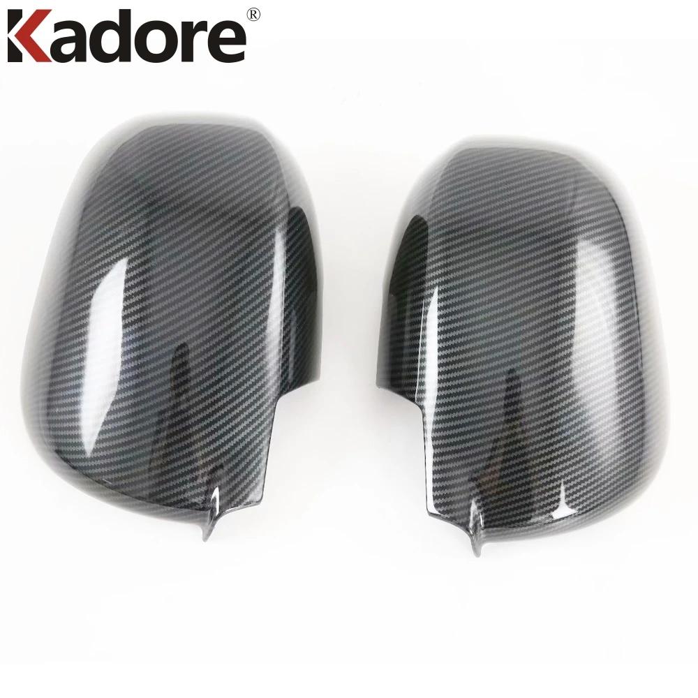 For Mitsubishi ASX RVR Outlander Sport ES -2024 Carbon Fiber Car Rearview Mirror Cover Trim Side Wing Mirror Cap Accessories