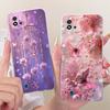For Realme C11 2021 Case RMX3231 Colorful Flowers Painted Cover Soft Silicone Phone Case For Realme C20 C 11 RealmeC11 2021 Bags