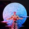 Jujutsu Kaisen Satoru Gojo Meteor Ninja Assassin 35cm/13.77Inch Can move swing PVC Anime enthusiast Figures Battle Toys Gifts