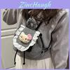 Hello Kitty Backpack With Cat Design For Kids And Teens Daily Use