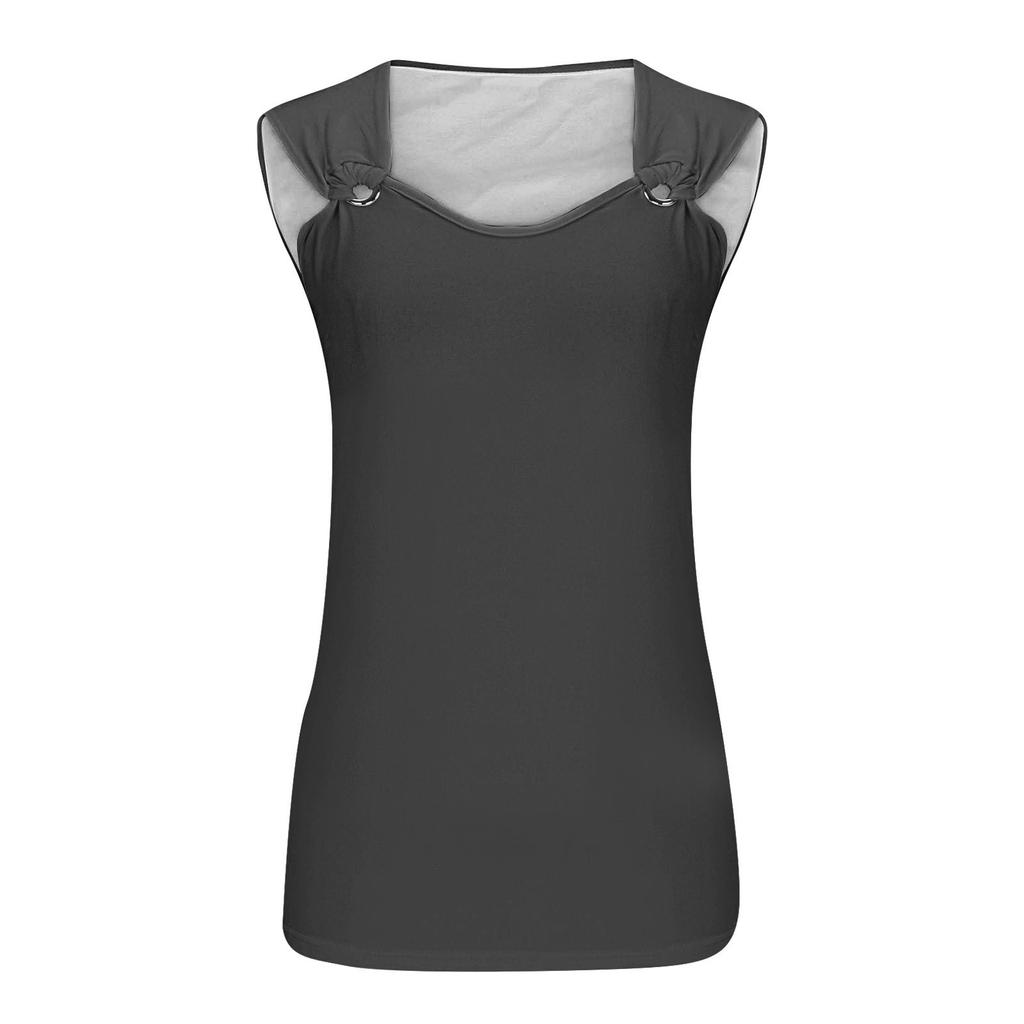 Womens Tank Top Dressy Casual Shirts Summer Loose Fit Camisole Cute Trendy Clothes Sleeveless Blouses