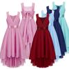 Girls Sleeveless Dress Kids Princess Pageant Wedding Bridesmaid Party Dress First Communion Dress