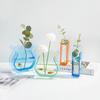 Acrylic Flower Vase With Creative Transparent Design Home Decor Dry Fresh Flowers Modern Living Room Centerpiece