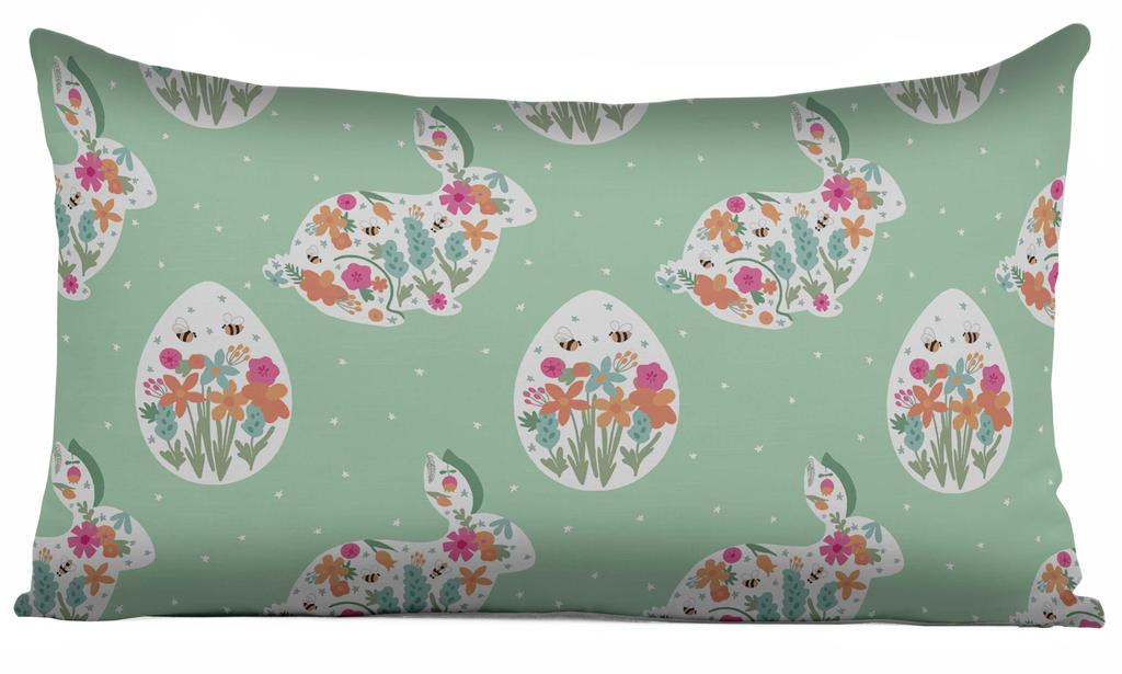 Vargottam Luxury, Printed Mint Green Cushion  Covers  Decorative Pillow  Covers  Square  Throw Pillowcase