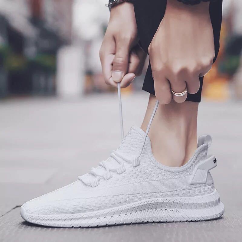 [Men's Shoes Daquan] Men's stock shoes treatment, flat-bottomed casual shoes, mesh breathable running men's shoes