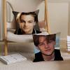 L-Leonardo DiCaprio Decorative Room Aesthetics Pillow Case Home Decor Bedroom Sofa Bed Couch Pillow Cover 45x45