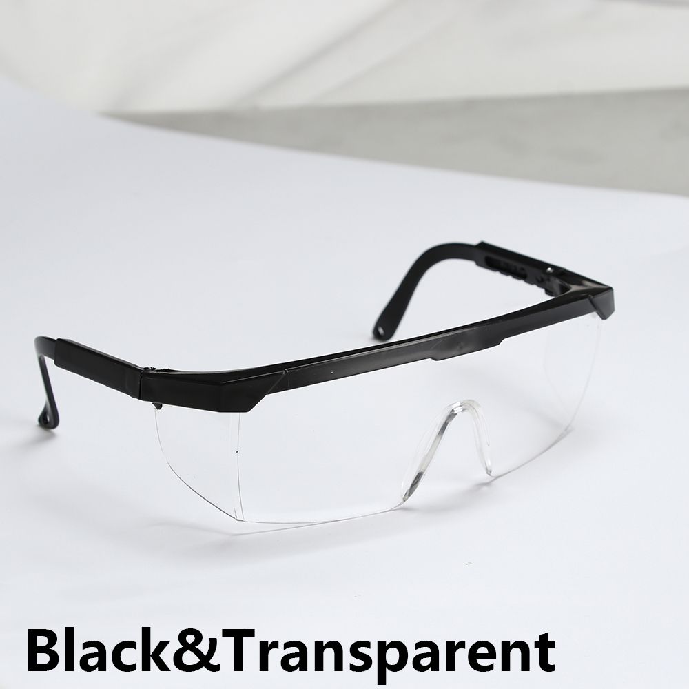 Dustproof Safety Glasses Work Lab Prevention Clear Lens Eye Protection Eyewear Vented Goggles