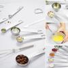 Tsp Measuring Tools Stainless Steel 1/8 Tsp Stainless Steel Measuring Spoons Heavy Duty Measuring Spoons Measuring Spoons Set