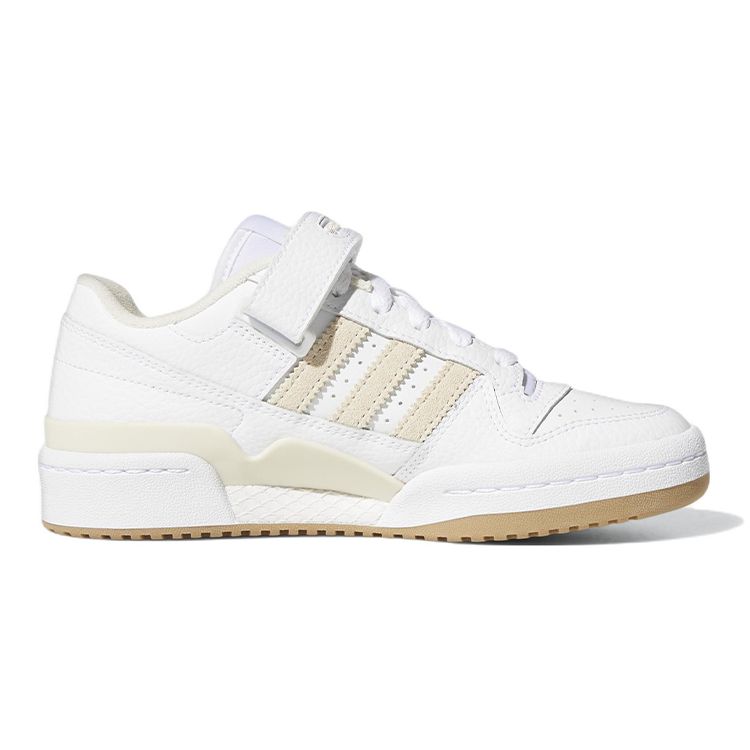 adidas Originals Forum Low Velcro Low Top Kids Skate Shoes Off White Kids Skate Shoes GZ3875