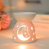 1PC Ceramic Aromatherapy Stove Hollow Aromatherapy Essential Oil Creative Home Crafts