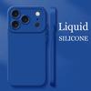 Original Silicone Pupil Camera Case For iPhone 17 Air 16 15 14 13 12 Mini 11 17 Pro Max 7 8 Plus Plain Color Armor Cover Capa