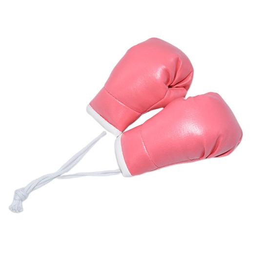 1 Pair Mini Boxing Glove Pendants Realistic Wear Resistant Waterproof Car Interior Boxing Gloves Hanging Decoration