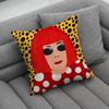 YYayoi Art KKusama Creative patterned pillowcases for interior decoration office living room home