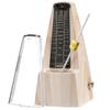 LEKATO Pendulum-Type Mechanical Metronome for Piano, Guitar, Drums, and Violin. Compact, High-Volume, Suitable for Beginners (Ash Wood)