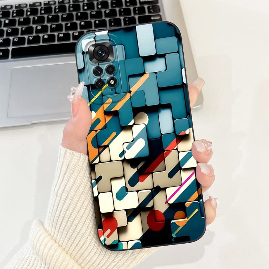 For Xiaomi Redmi Note 11 11S 4g 5g Phone Case For Redmi Note 11 Pro Pro+ Note11T 5G Back Cover Soft Funda Lovely Cartoon Animal