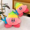 35-60 Kirby Plush Toy Cute Stuffed Doll Cartoon Cute Anime Star Big Size Hug Pillow Pink Gift for Kids Birthday Room Decoration