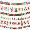 Christmas Decoration Paper Banner for Schools, Bars, and Malls