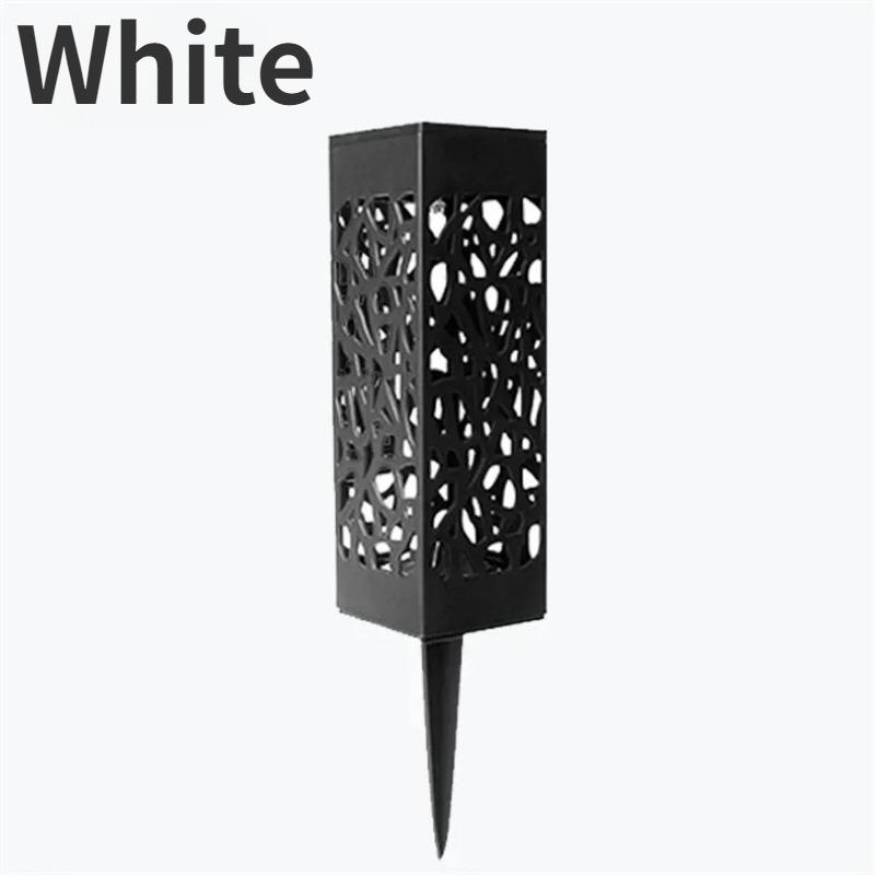 1/4/6PCS venkovní vodotěsné solární světlo Krásná dutá lampa na trávník LED světlo se senzorem světla zahradní podlahová zástrčka dekorativní světla